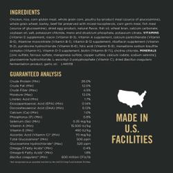 Ingredients & guaranteed analysis