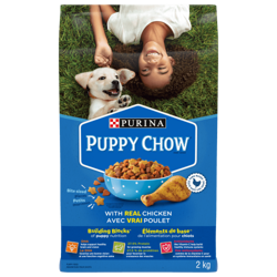 Puppy Chowᴹᴰ Complète Faite avec du Vrai Poulet Nourriture pour Chiots