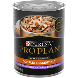 Pro Plan® Adult Complete Essentials™ Turkey & Vegetables Entrée Slices in Gravy Wet Dog Food