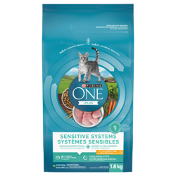 Purina ONE® +Plus Sensitive Systems Formula Dry Cat Food