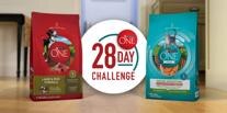 purina one 28 day challenge banner with product bags