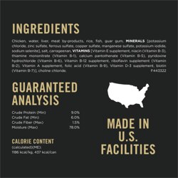 Ingredients & Guaranteed Analysis
