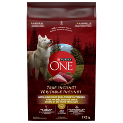 Purina ONE® True Instinct with a Blend of Real Turkey & Venison Dog Food