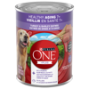 Purina ONE® Plus+ Healthy Aging 7+ Classic Ground Turkey & Barley Entrée Dog Food