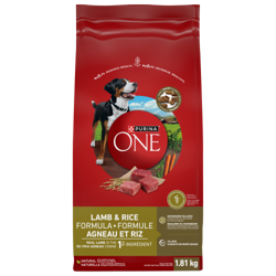 Purina® ONE® Lamb & Rice Formula Dry Dog Food