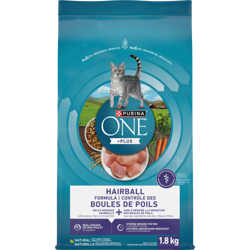 Purina® ONE® +Plus Hairball Formula Adult Cat Food
