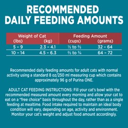 Recommended Daily Feeding Amounts