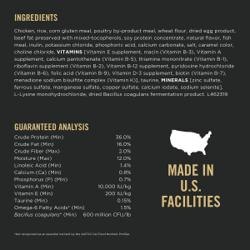 Ingrédients & Analyse Garantie